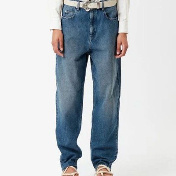 Isabel Marant Etoile Corsy Oversized Jeans - Picture 3 of 15